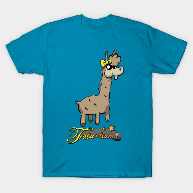 Fabu-llama T-Shirt by BunnyMaelstrom